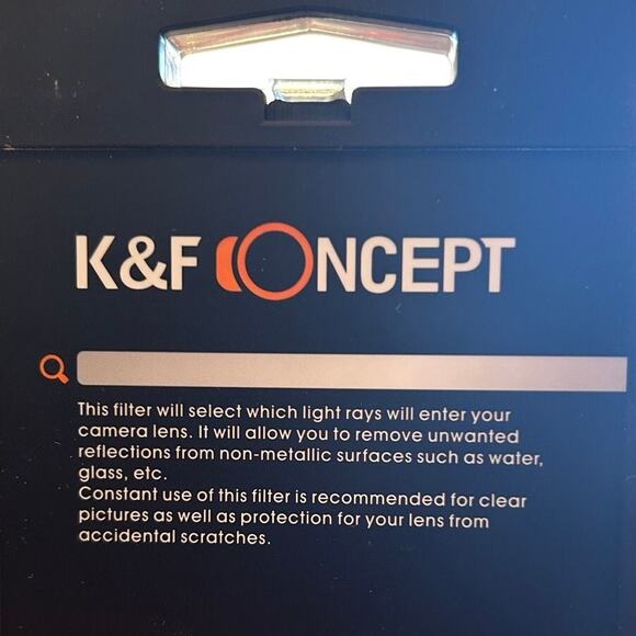 40.5mm Variable Neutral Density Camera Lens Filter ND8 by K&F Concept NEW - Picture 2 of 5